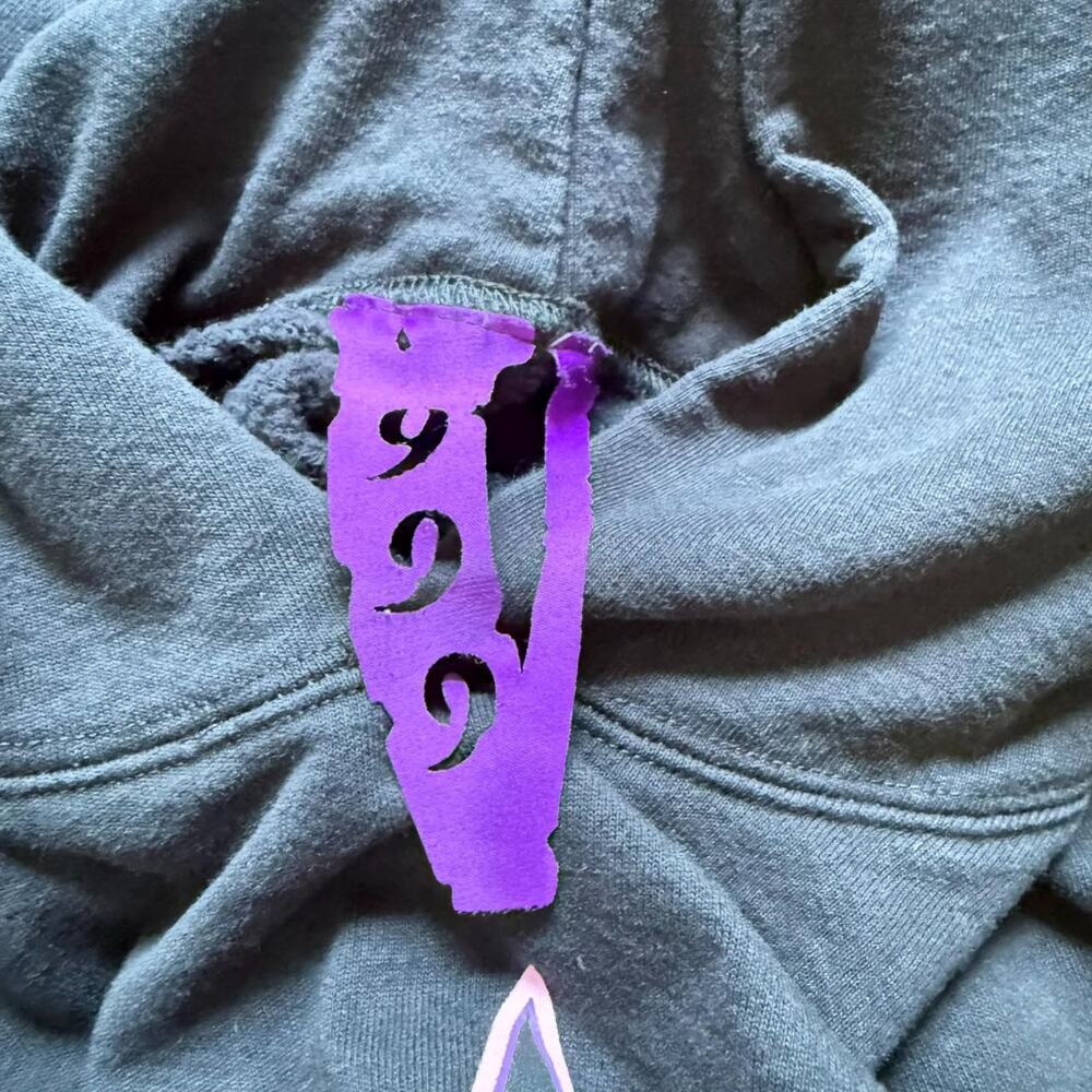 Juice WRLD Vlone Legends Never Die hoodie Sz Large